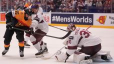 Peterka scores twice for Germany in rout of Latvia at hockey worlds