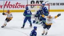 Canucks lose the hard way in Game 5 as series shifts back to Nashville