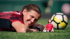 Christine Sinclair hopes custom Barbie will inspire next generation of athletes