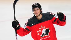 Cozens scores second of game in OT, Canada outlasts Czechia at hockey worlds