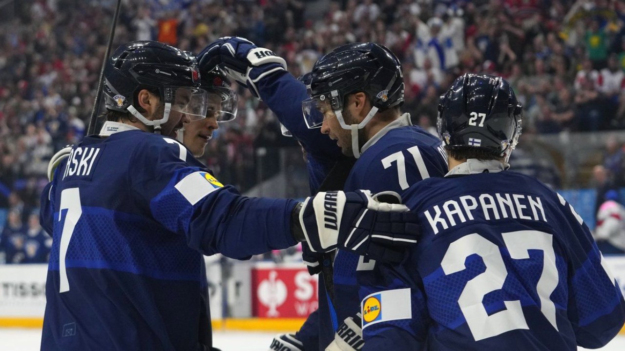 Finland shuts Britain, Slovakia tops Kazakhstan at hockey worlds