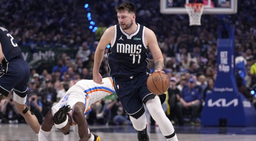 Kyrie Irving and Luka Doncic help Mavericks hold off Thunder for 2-1 lead in West semis