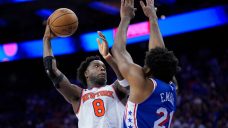 Knicks hold steady to eliminate 76ers, move on to second round