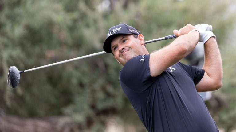 Patrick Reed won the Hong Kong Open on the Asian Tour on Sunday. (Santanu Banik/LIV Golf/AP)