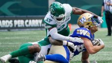 Roughriders roll past Blue Bombers in pre-season tilt