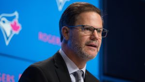 Toronto Blue Jays executive vice president of baseball operations and general manager Ross Atkins. (Tijana Martin/CP)