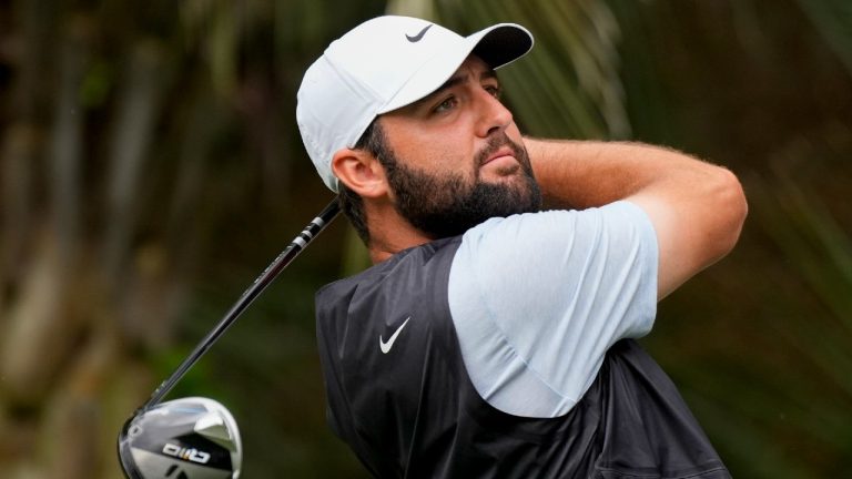 Scheffler's arrest before his tee time at the PGA Championship wasn't the first time this has happened to a pro golfer. (Chris Carlson/AP)