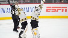 Bruins score five unanswered to take 1-0 series lead vs. Panthers