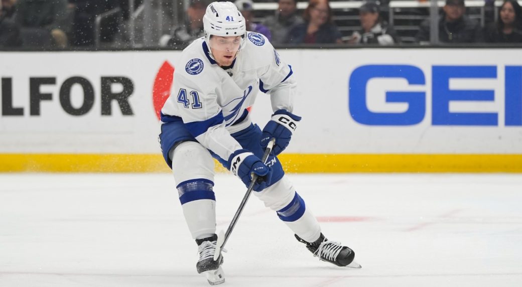 Tampa Bay Lightning re-sign Mitchell Chaffee to two-year, $1.6 million ...