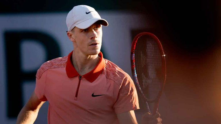 Denis Shapovalov of Canada. (Jean-Francois Badias/AP)