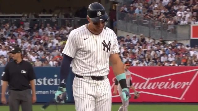 Yankees get good news on Judge after injury scare in win over Orioles