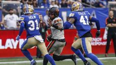 Adams, Hollins lead Lions to tight victory as Blue Bombers remain winless