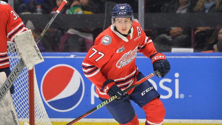 Ben Danford of the Oshawa Generals. (Terry Wilson /OHL Image)