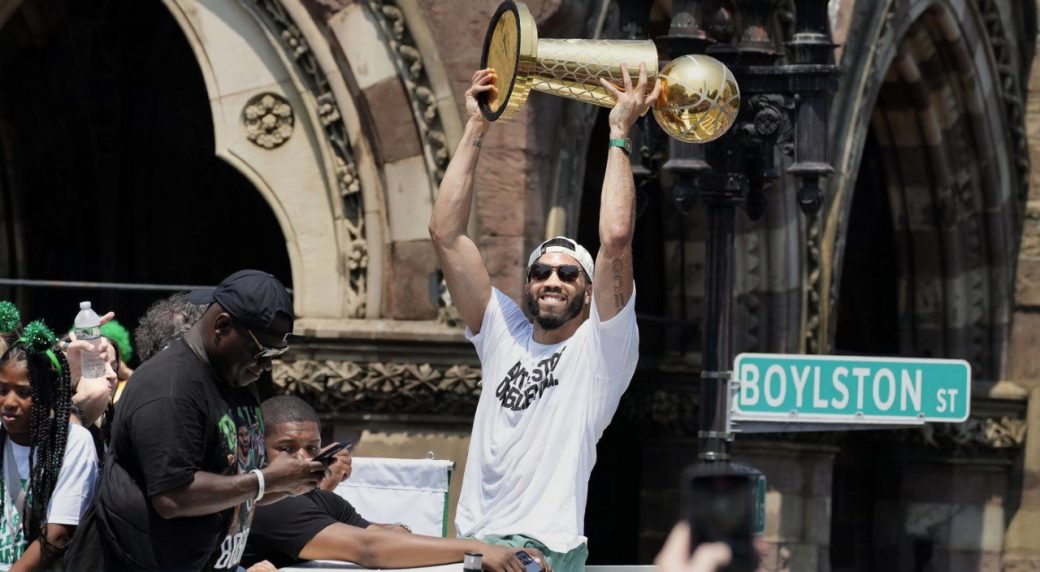 Boston salutes Celtics’ record 18th NBA championship with parade