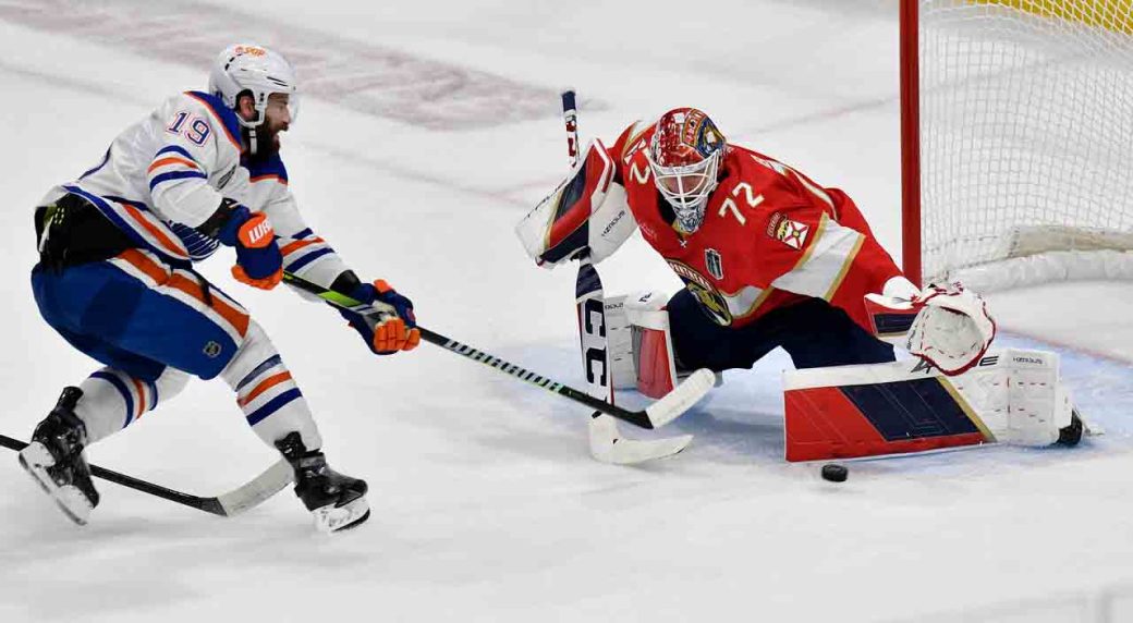 After getting goalied in Game 1, Oilers must keep the pressure on Panthers’ Bobrovsky