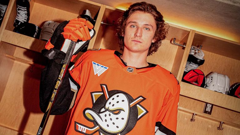 Ducks orange jersey on sale