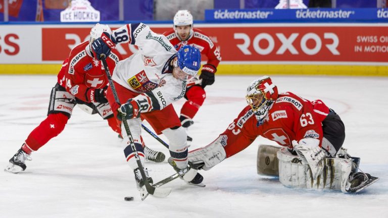 Team Czech Republic's Jakub Rychlovsky has signed with the Detroit Red Wings. (Patrick B. Kraemer/Keystone via AP)