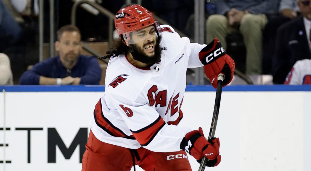 Carolina Hurricanes’ Jalen Chatfield re-signs with three-year, M deal