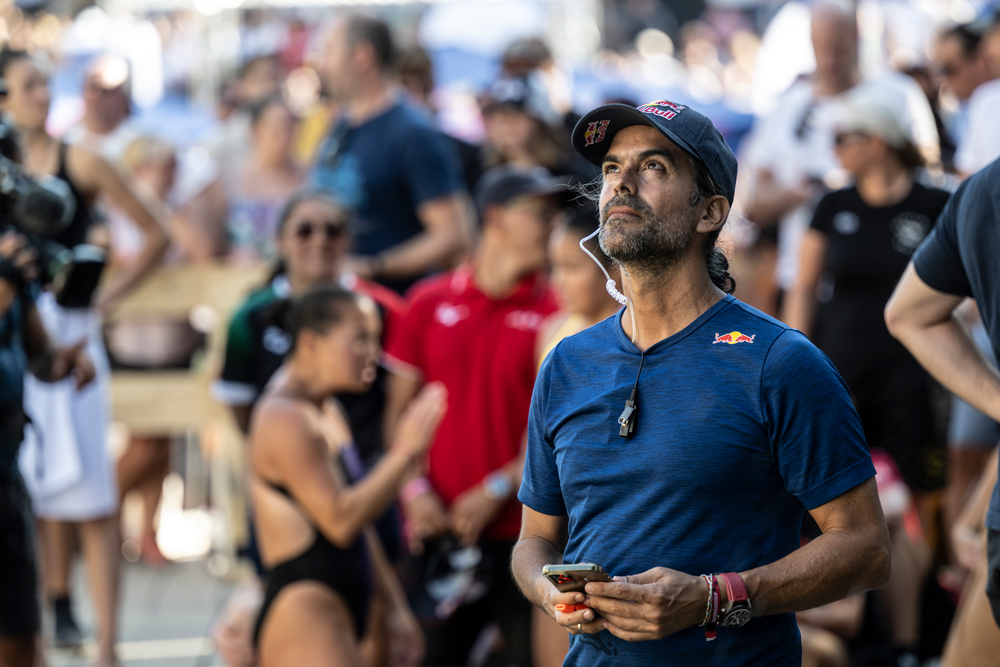 Duque, winner of 13 titles in his cliff diving career, is now sports director for the Red Bull Cliff Diving World Series. (Photo by Red Bull Content Pool)