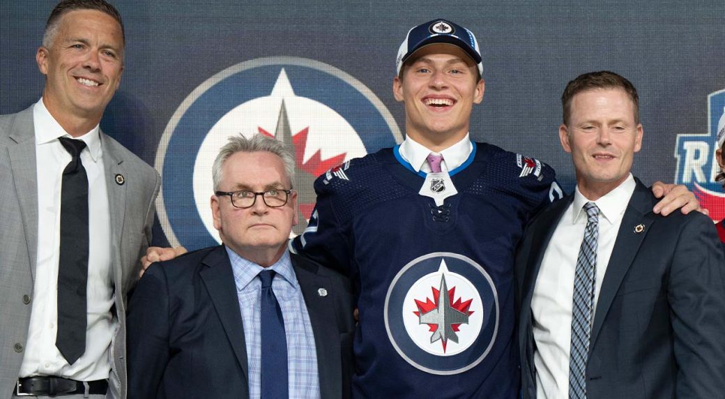 Jets trading top prospect Rutger McGroarty to Penguins