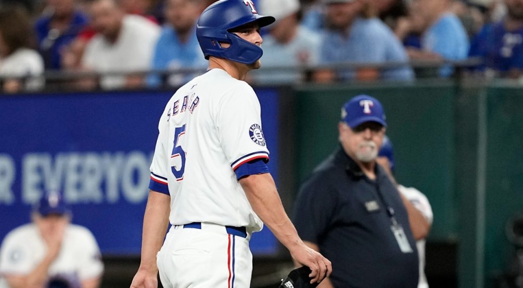 Rangers’ Seager could miss multiple games due to hamstring tightness