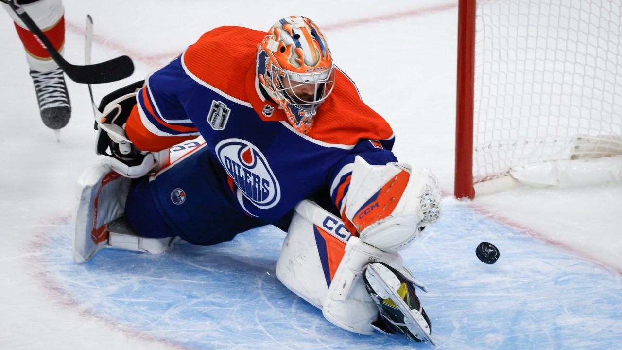 Jets chase Oilers goalie Stuart Skinner from net after five unanswered goals