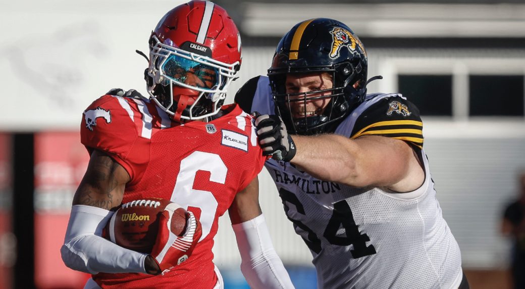 Stampeders down Tiger-Cats in season opener for both clubs