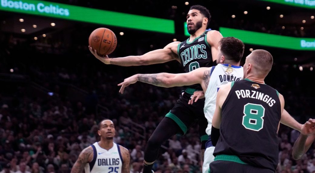 Celtics’ defence stifles Mavericks to earn 2-0 series lead in NBA Finals