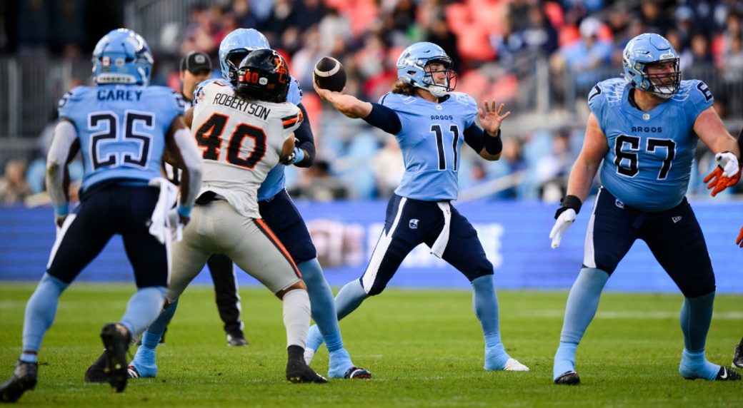 Dukes Throws Three Touchdown Passes As Argonauts Beat Lions