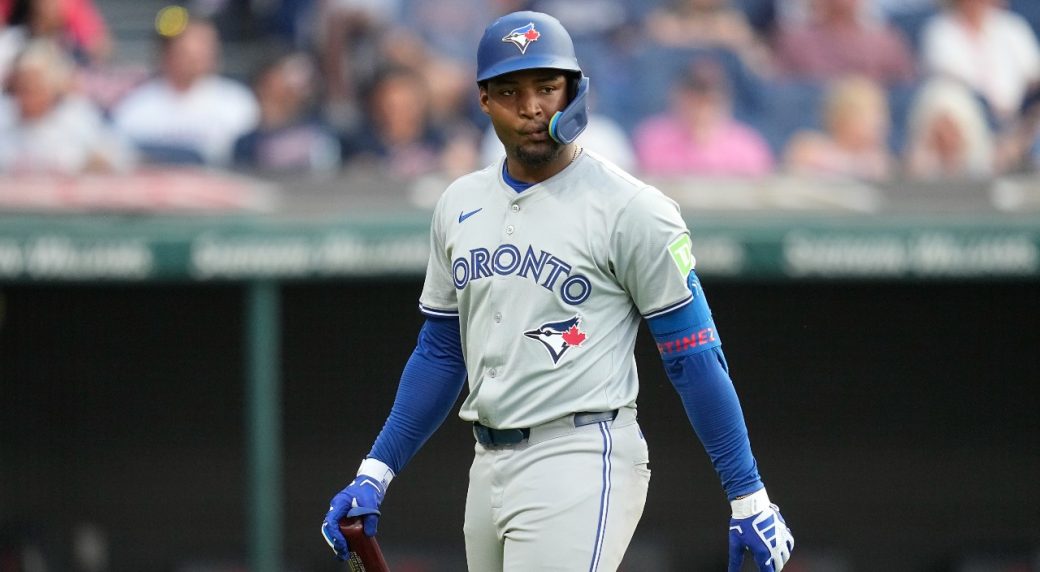 Blue Jays’ Orelvis Martinez hits two doubles in return to triple-A Buffalo