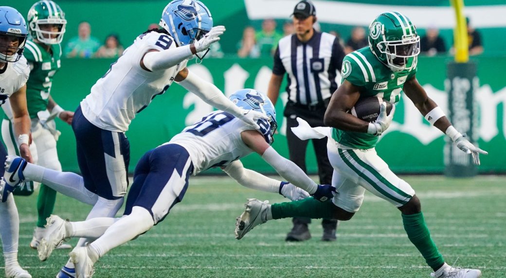 Roughriders beat Argonauts, extend win streak to four to start CFL season