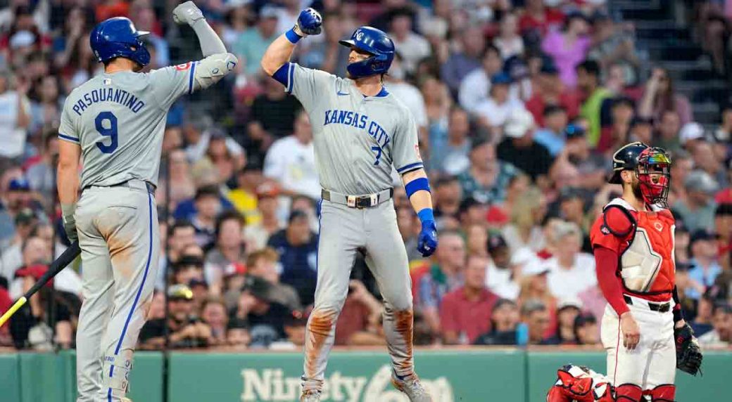 Witt, Melendez homer to help Royals beat Red Sox for fourth straight win