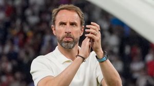 Former England manager Gareth Southgate. (AP/Martin Meissner)