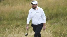 Shane Lowry stays steady to take two-shot lead at Open Championship