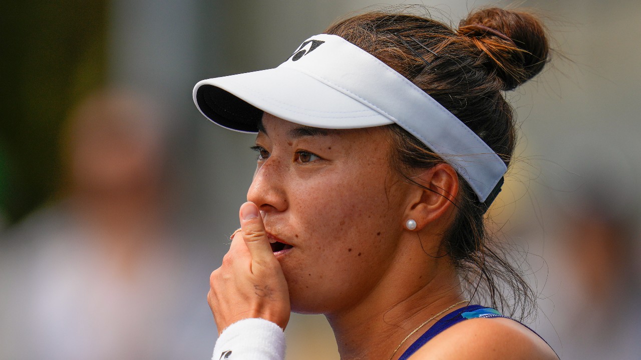 British wild card Yuriko Lily Miyazaki routed at Wimbledon