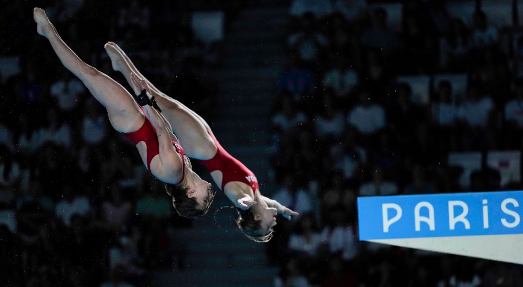 Canada just misses medal in women’s synchro 10-metre platform