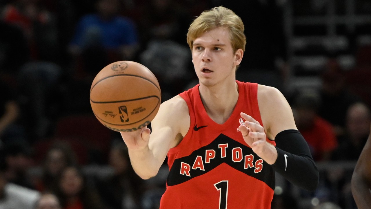 Raptors’ Gradey Dick shines in NBA All-Star Rising Stars game despite loss