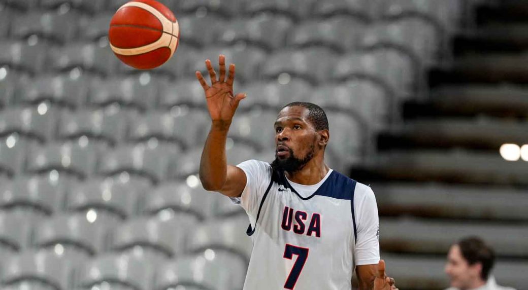 Kevin Durant available to play for Team USA against Serbia