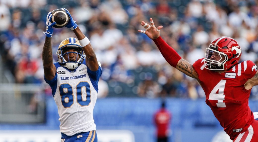 Blue Bombers win wild one against Stampeders