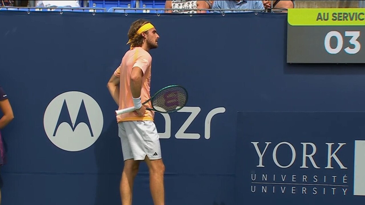 Tsitsipas demands his father to leave during match amid conflict