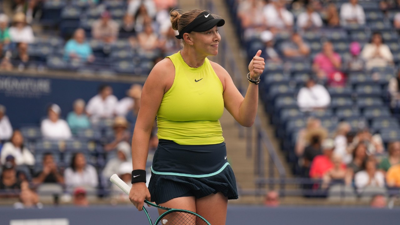 Refreshed Anisimova hitting her stride at National Bank Open