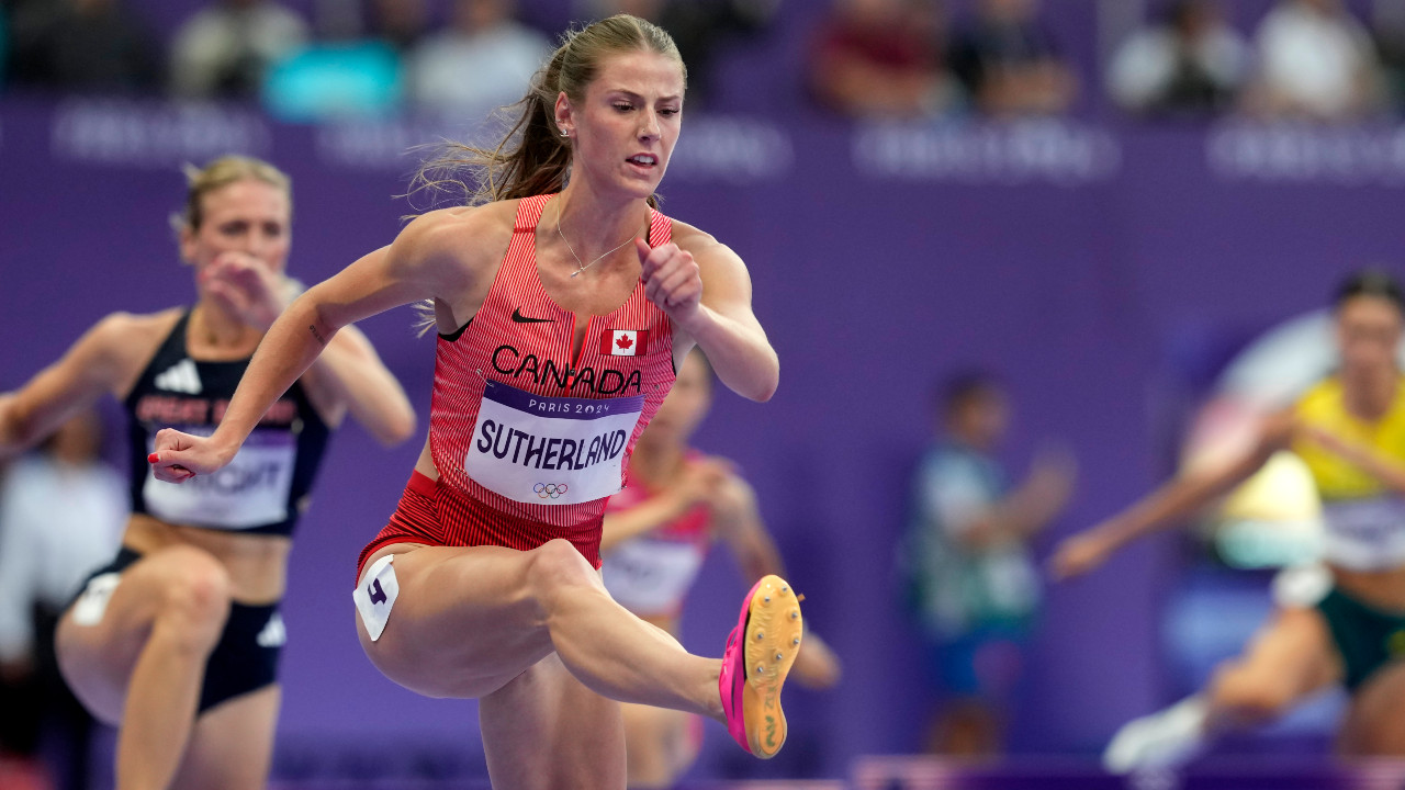 Canada’s Sutherland qualifies for 400-m hurdles final in first Olympics thumbnail