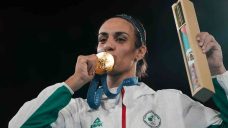 Algerian boxer Imane Khelif wins women&#8217;s welterweight gold medal