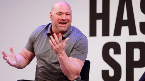 UFC-president-Dana-White-seen-speaking-during-the-Hashtag-Sports-conference-at-the-TimesCenter-in-2019-in-New-York