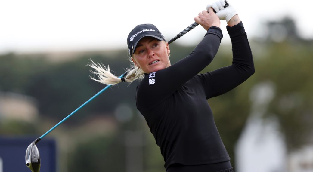 Charley Hull shoots 67 to lead wind-swept Women’s British Open