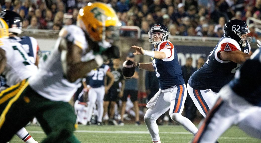 Spieker y Fajardo lideran a los Alouettes a una remontada sobre los Elks