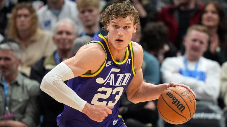 Utah Jazz forward Lauri Markkanen. (Rick Bowmer/AP)