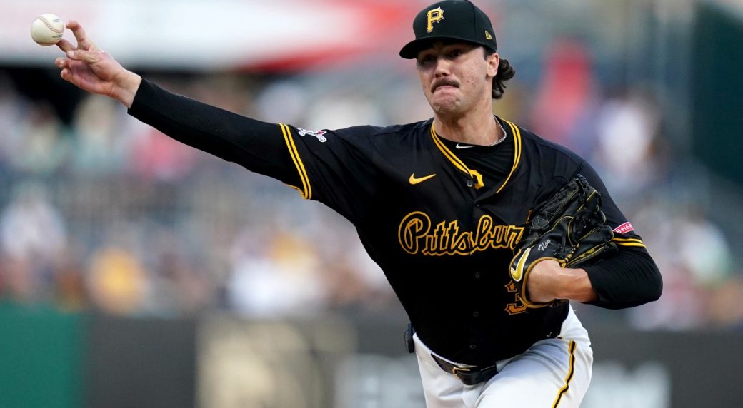 Skenes strikes out nine in six innings as Pirates blank Reds