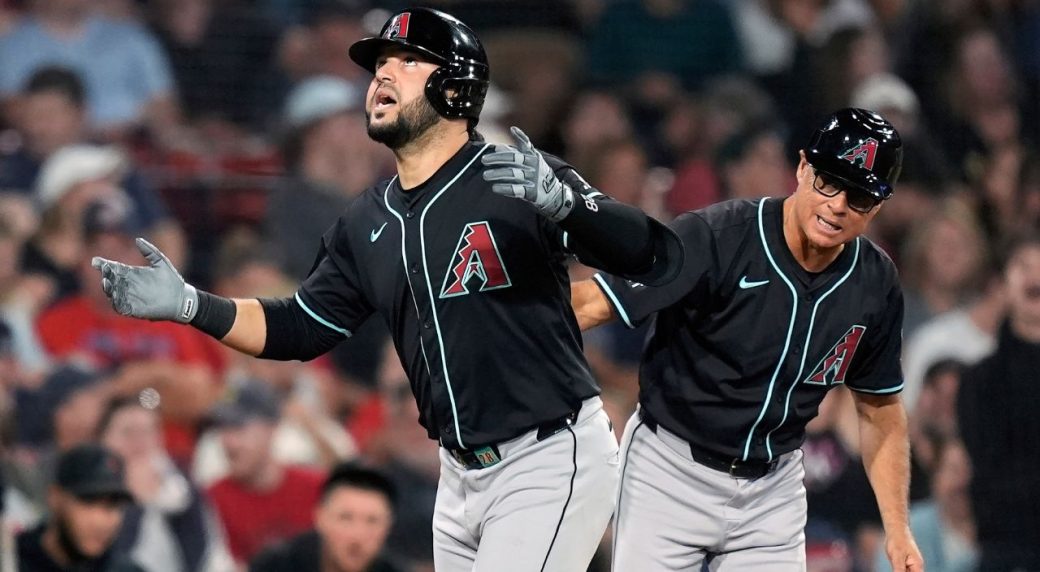 Suarez Hits Grand Slam As Diamondbacks Crush Red Sox