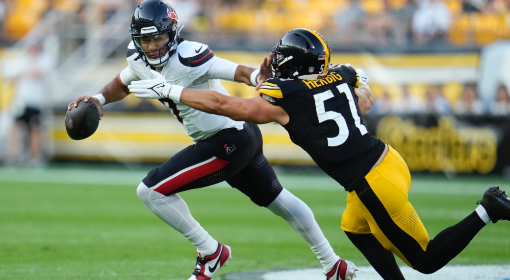 C.J. Stroud throws TD pass in Texans' exhibition victory over Steelers